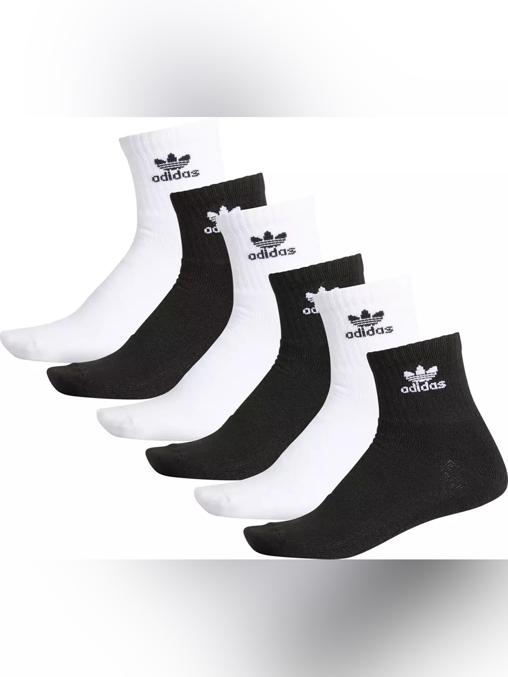 Adidas Unisex Quarter Socks